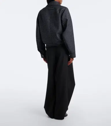 Loewe Draped wool wide-leg pants | Thumbnail 2 Loewe Draped wool wide-leg pants | Thumbnail 2