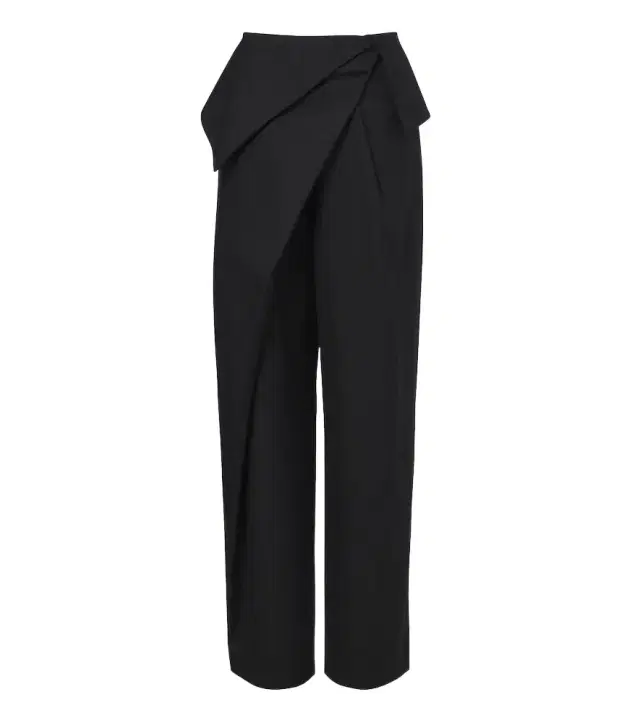 Loewe Draped wool wide-leg pants