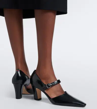 aeyde Isidora leather Mary Jane pumps | Thumbnail 6