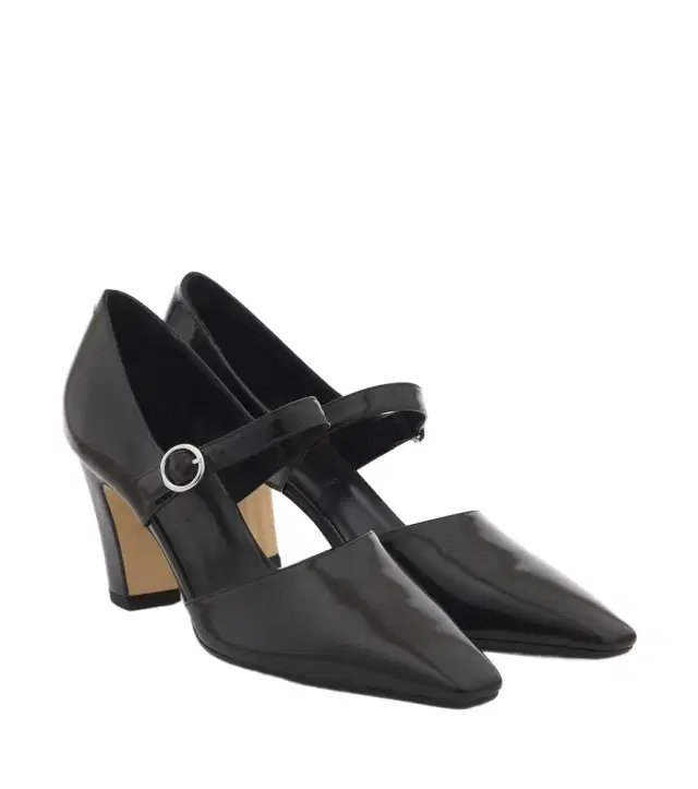 aeyde Isidora leather Mary Jane pumps