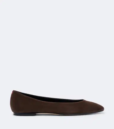 aeyde Ellie suede ballet flats | Thumbnail 3 aeyde Ellie suede ballet flats | Thumbnail 3