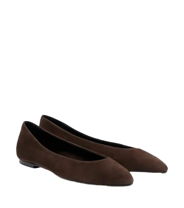 aeyde Ellie suede ballet flats