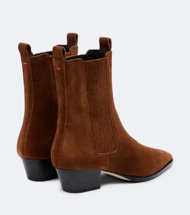 aeyde Agata suede ankle boots | Thumbnail 3 aeyde Agata suede ankle boots | Thumbnail 3