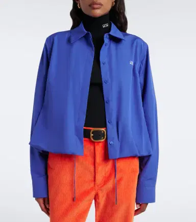 Loewe Double L cotton poplin shirt | Thumbnail 2