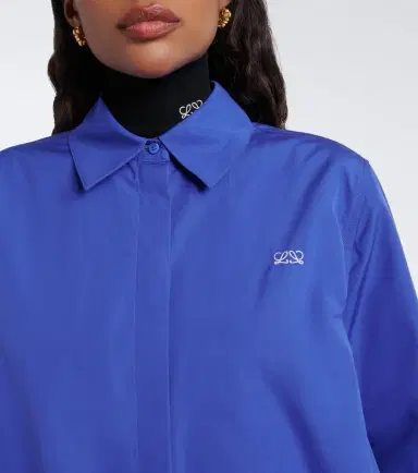 Loewe Double L cotton poplin shirt | Thumbnail 4