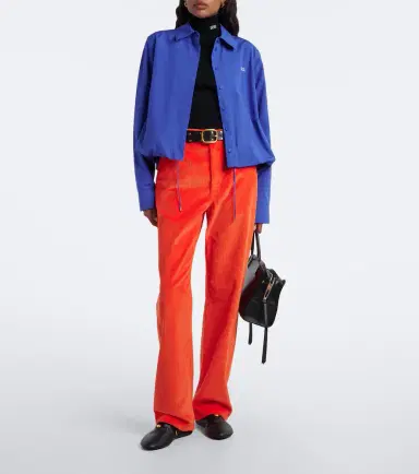 Loewe Double L cotton poplin shirt | Thumbnail 7