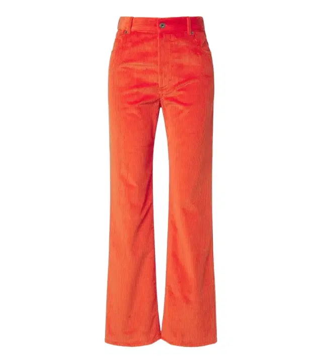 Loewe Cotton corduroy straight pants