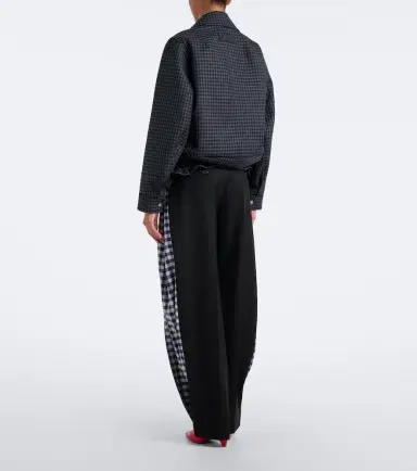 Loewe Wool wide-leg pants | Thumbnail 4 Loewe Wool wide-leg pants | Thumbnail 4