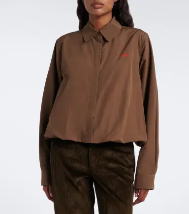 Loewe Double L cotton poplin shirt | Thumbnail 3 Loewe Double L cotton poplin shirt | Thumbnail 3