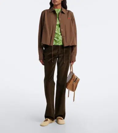 Loewe Double L cotton poplin shirt | Thumbnail 7 Loewe Double L cotton poplin shirt | Thumbnail 7