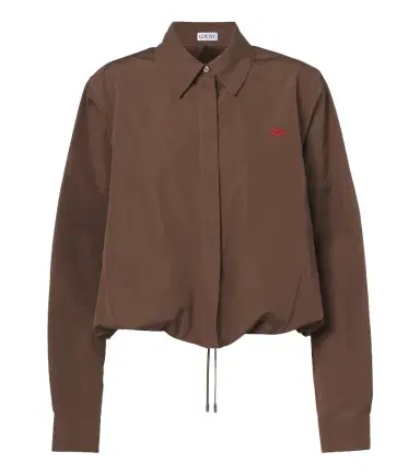 Loewe Double L cotton poplin shirt | Thumbnail 1 Loewe Double L cotton poplin shirt | Thumbnail 1