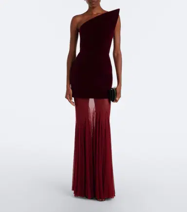David Koma Velvet gown | Thumbnail 2