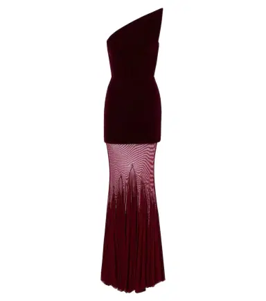 David Koma Velvet gown | Thumbnail 1