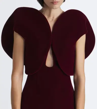 David Koma Velvet gown | Thumbnail 2