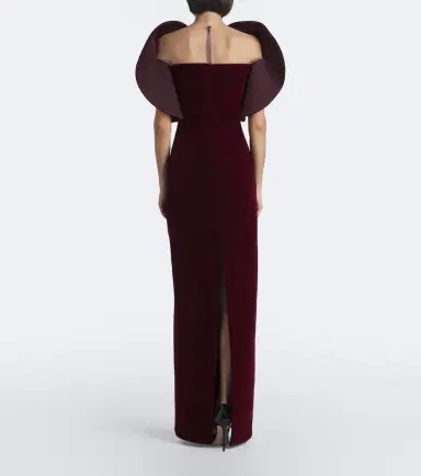 David Koma Velvet gown | Thumbnail 3