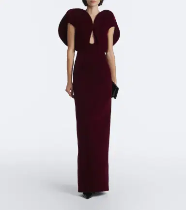 David Koma Velvet gown | Thumbnail 5