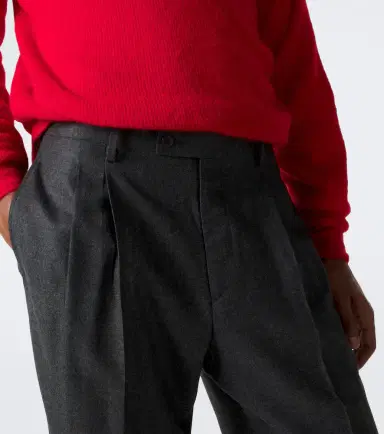 Auralee Wool straight pants | Thumbnail 5