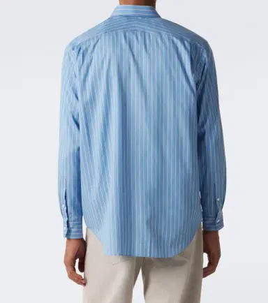 Auralee Striped cotton and silk shirt | Thumbnail 6