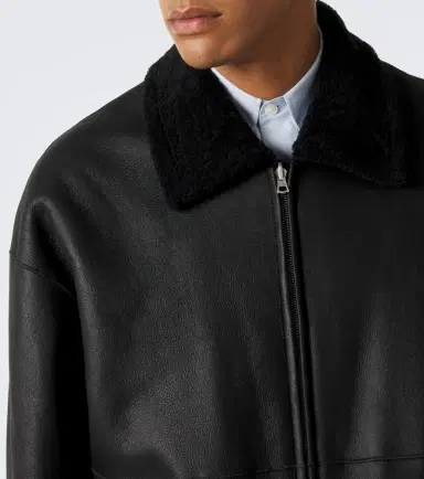 Auralee Reversible shearling jacket | Thumbnail 3