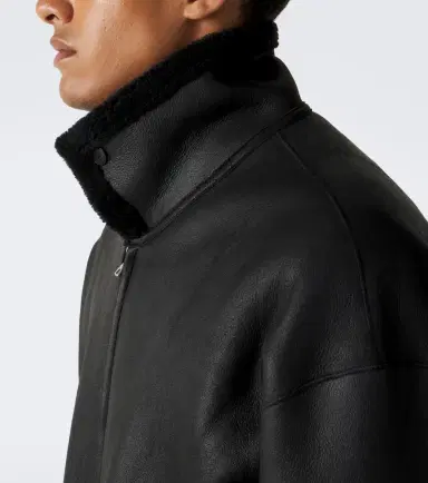 Auralee Reversible shearling jacket | Thumbnail 4