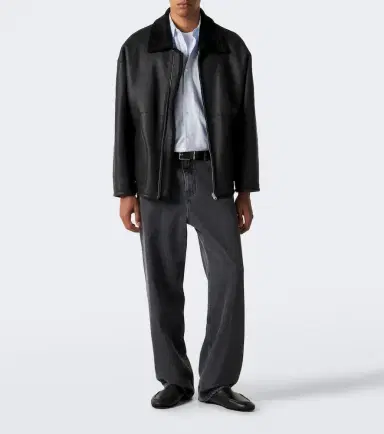 Auralee Reversible shearling jacket | Thumbnail 7
