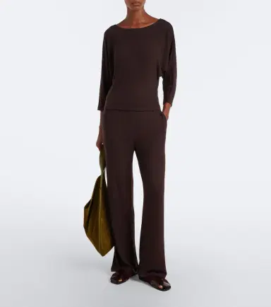 Velvet Mackenzie wide-leg pants | Thumbnail 5