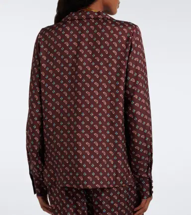 DÔEN Dôen Rania paisley silk-blend blouse | Thumbnail 4 DÔEN Dôen Rania paisley silk-blend blouse | Thumbnail 4