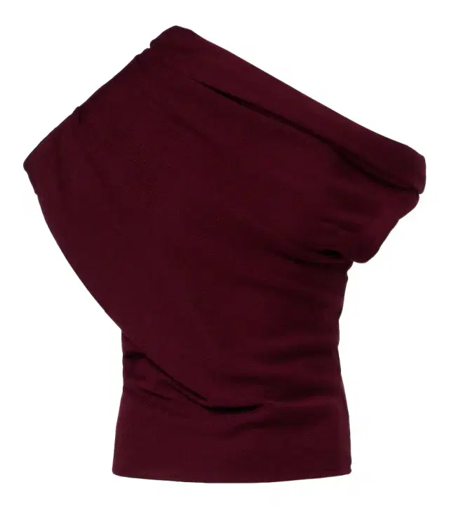 Staud Mabel asymmetric draped wool top