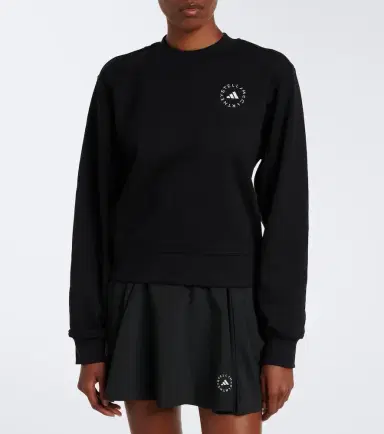 adidas by Stella McCartney Logo cotton jersey sweatshirt | Thumbnail 5 adidas by Stella McCartney Logo cotton jersey sweatshirt | Thumbnail 5