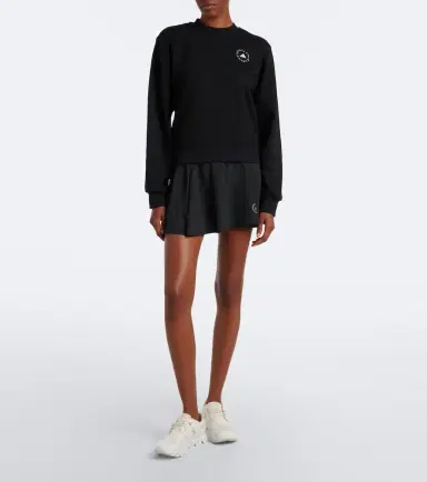 adidas by Stella McCartney Logo cotton jersey sweatshirt | Thumbnail 6 adidas by Stella McCartney Logo cotton jersey sweatshirt | Thumbnail 6