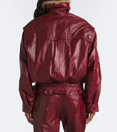 Isabel Marant Valina leather jacket | Thumbnail 2 Isabel Marant Valina leather jacket | Thumbnail 2