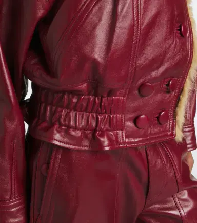 Isabel Marant Valina leather jacket | Thumbnail 4 Isabel Marant Valina leather jacket | Thumbnail 4