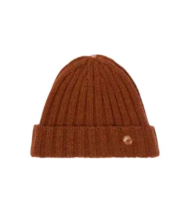 God’s True Cashmere Ribbed-knit cashmere beanie with malachites | Thumbnail 1 God’s True Cashmere Ribbed-knit cashmere beanie with malachites | Thumbnail 1