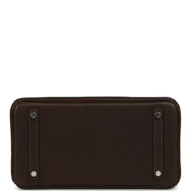 HERMÈS Hermes Birkin 30 Ebene Barenia Faubourg Palladium Hardware | Thumbnail 6 HERMÈS Hermes Birkin 30 Ebene Barenia Faubourg Palladium Hardware | Thumbnail 6