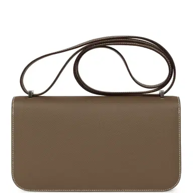 HERMÈS Hermes Constance Elan Etoupe Epsom Palladium Hardware | Thumbnail 4 HERMÈS Hermes Constance Elan Etoupe Epsom Palladium Hardware | Thumbnail 4