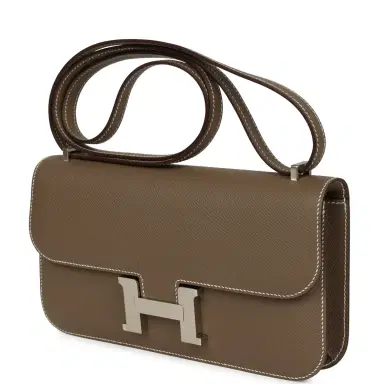 HERMÈS Hermes Constance Elan Etoupe Epsom Palladium Hardware | Thumbnail 5 HERMÈS Hermes Constance Elan Etoupe Epsom Palladium Hardware | Thumbnail 5