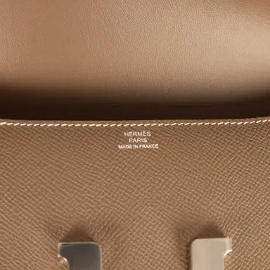 HERMÈS Hermes Constance Elan Etoupe Epsom Palladium Hardware | Thumbnail 8 HERMÈS Hermes Constance Elan Etoupe Epsom Palladium Hardware | Thumbnail 8