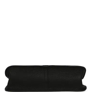 HERMÈS Hermes Halzan 25 Black Clemence Palladium Hardware | Thumbnail 6 HERMÈS Hermes Halzan 25 Black Clemence Palladium Hardware | Thumbnail 6
