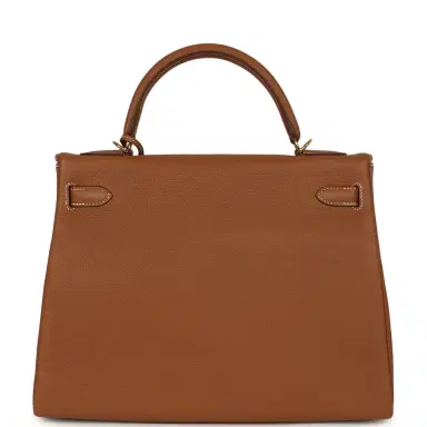 HERMÈS Hermes Kelly Retourne 32 Gold Togo Gold Hardware | Thumbnail 4 HERMÈS Hermes Kelly Retourne 32 Gold Togo Gold Hardware | Thumbnail 4