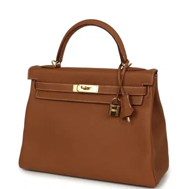 HERMÈS Hermes Kelly Retourne 32 Gold Togo Gold Hardware | Thumbnail 5 HERMÈS Hermes Kelly Retourne 32 Gold Togo Gold Hardware | Thumbnail 5