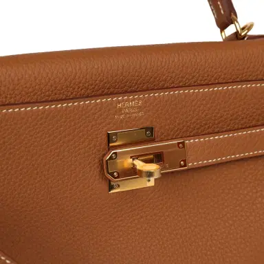 HERMÈS Hermes Kelly Retourne 32 Gold Togo Gold Hardware | Thumbnail 7 HERMÈS Hermes Kelly Retourne 32 Gold Togo Gold Hardware | Thumbnail 7