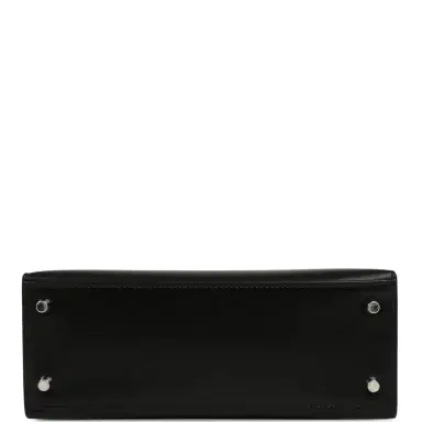 HERMÈS Pre-owned Hermes Kelly Sellier 25 Black Box Palladium Hardware | Thumbnail 6 HERMÈS Pre-owned Hermes Kelly Sellier 25 Black Box Palladium Hardware | Thumbnail 6