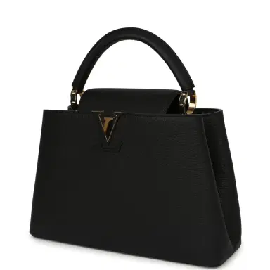 Louis Vuitton Pre-owned Louis Vuitton X Takashi Murakami Capucines MM Black Taurillon, Multicolored Monogram Gold Hardware | Thumbnail 5 Louis Vuitton Pre-owned Louis Vuitton X Takashi Murakami Capucines MM Black Taurillon, Multicolored Monogram Gold Hardware | Thumbnail 5