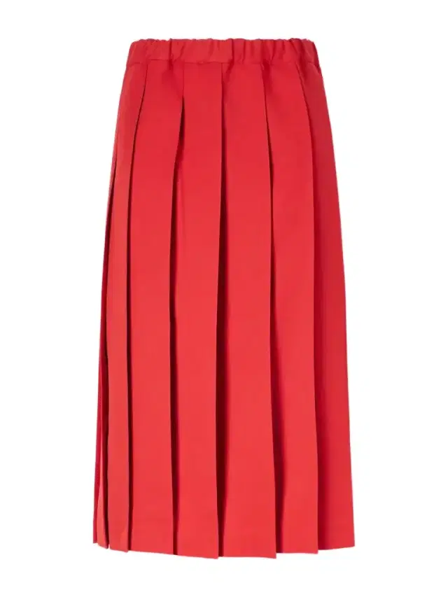 Comme des Garçons GIRL Pleated Gabardine Midi Skirt