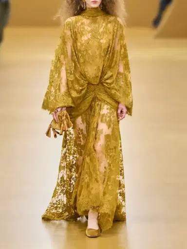 Zimmermann Ascent Bow-detail Gathered Lace Gown | Thumbnail 5 Zimmermann Ascent Bow-detail Gathered Lace Gown | Thumbnail 5