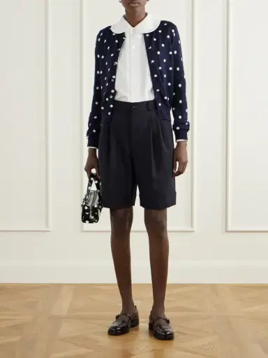Comme des Garçons GIRL Polka-dot Wool Cardigan | Thumbnail 2 Comme des Garçons GIRL Polka-dot Wool Cardigan | Thumbnail 2