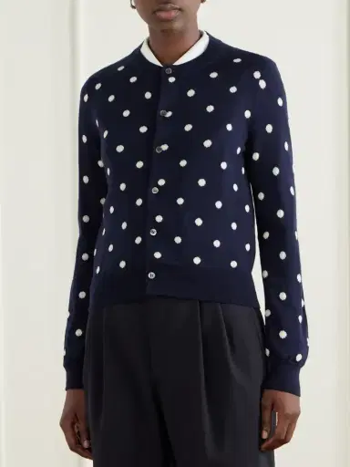 Comme des Garçons GIRL Polka-dot Wool Cardigan | Thumbnail 3 Comme des Garçons GIRL Polka-dot Wool Cardigan | Thumbnail 3