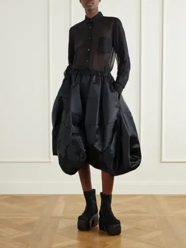Comme des Garçons Georgette Shirt | Thumbnail 2 Comme des Garçons Georgette Shirt | Thumbnail 2