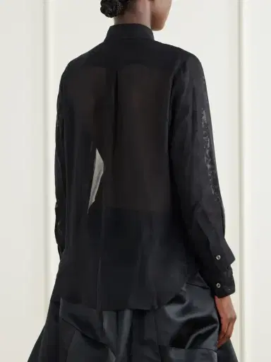 Comme des Garçons Georgette Shirt | Thumbnail 4 Comme des Garçons Georgette Shirt | Thumbnail 4