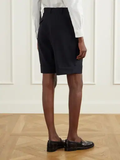 Comme des Garçons GIRL Pleated Wool Shorts | Thumbnail 4